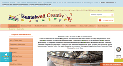 Desktop Screenshot of bastelweltcreativ.de